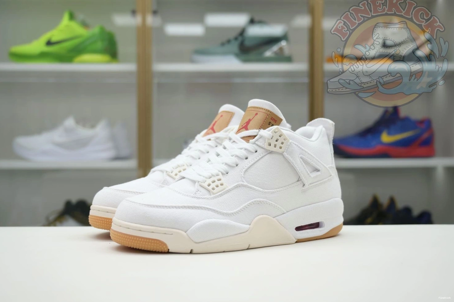 levis Jordan tag) white Air Jordan (levis 4 0102